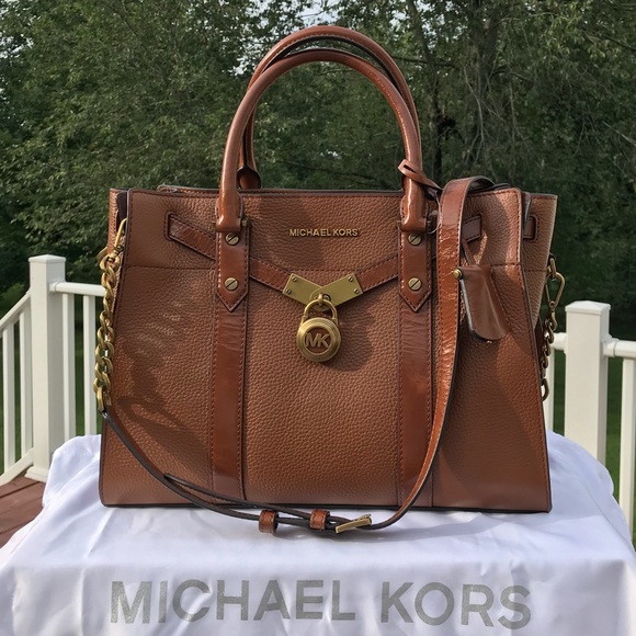 Michael Kors Handbags - 🖤Michael Kors Large Nouveau Hamilton Satchel